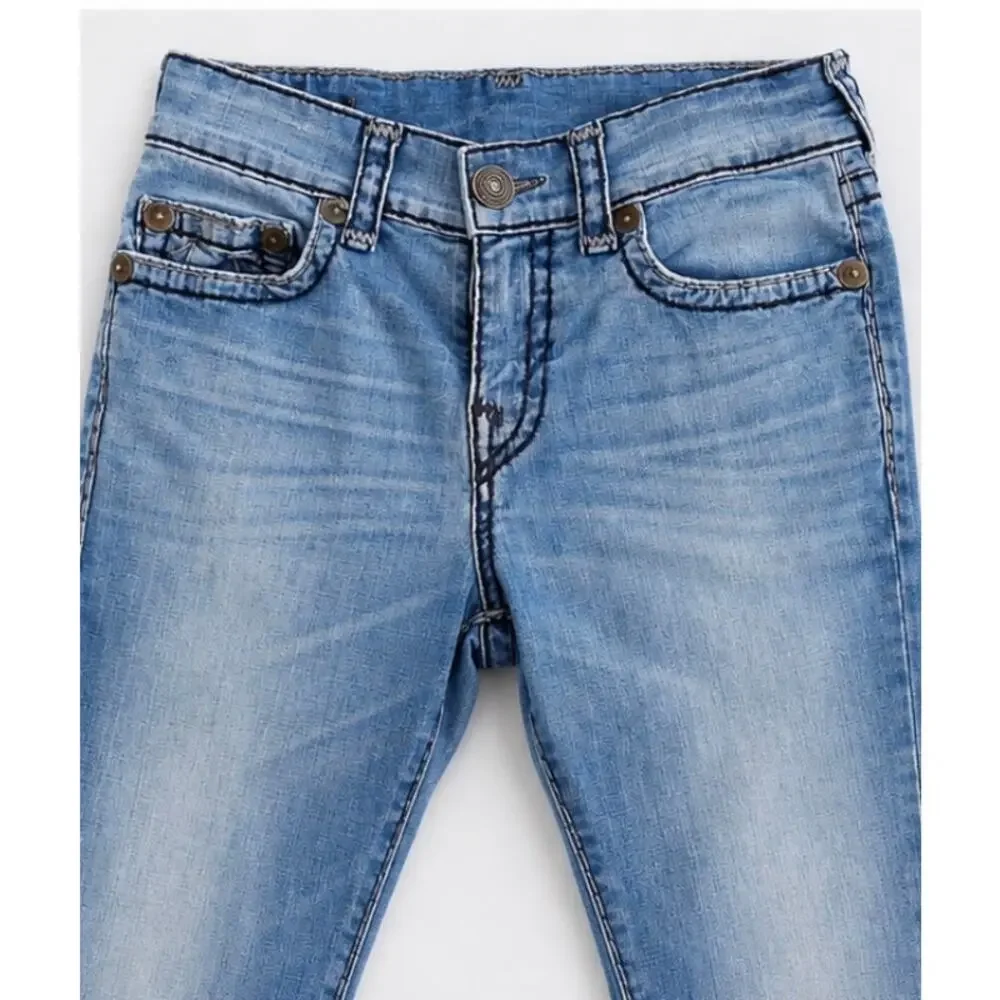 True Religion Rocco Super T Skinny Jeans Men’s 29 Y2K Stacked Denim Streetwear
